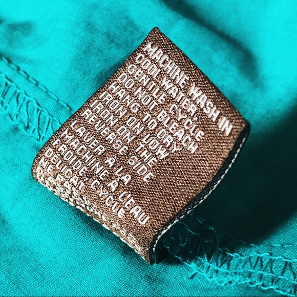 Vintage Teal Blouse - Picture 10 of 11